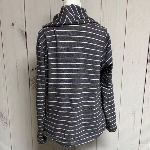 The North Face Fallsgrove Wrap Sweater, Blue and White – Women’s Medium, EUC - Picture 6 of 12